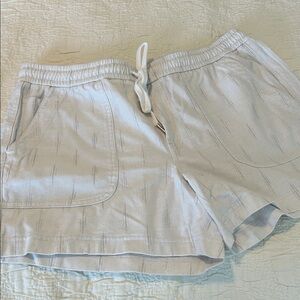 Athleta Women's Light Gray Athletic Shorts Farallon size 16T